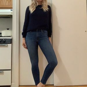 Mother Denim High Waisted Looker in Girl Crush